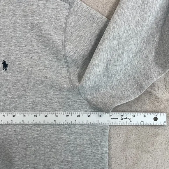 Polo Ralph Lauren The RL Fleece Sweatshirt Men 3XB Big Heather Grey Pony NWT